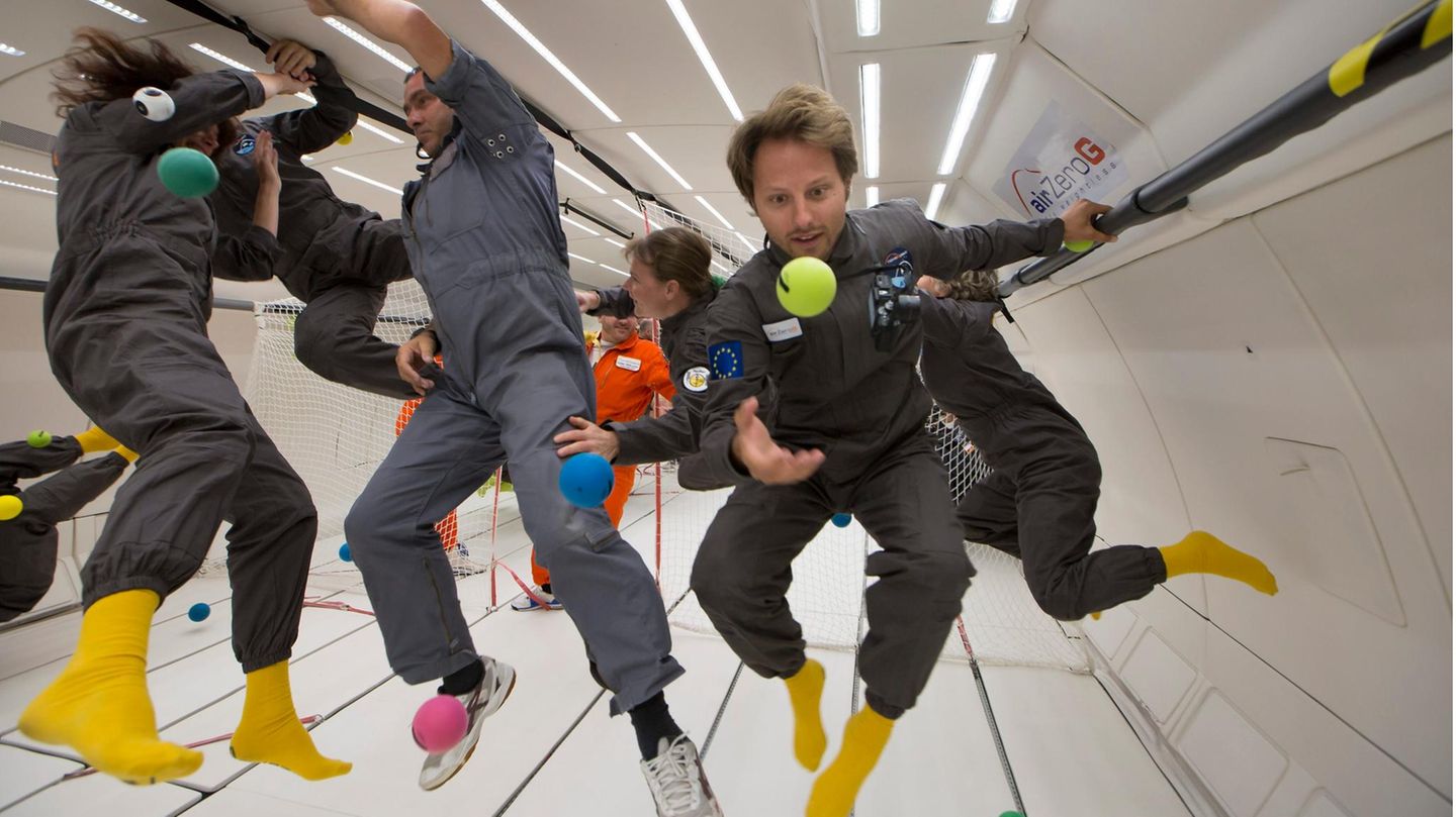 Airbus A310 Zero-G innen