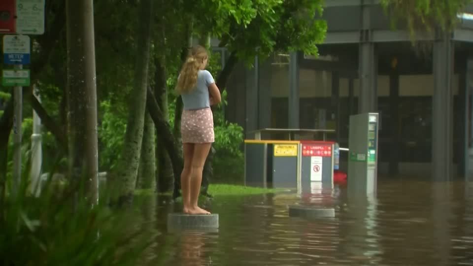 Video: Australien: Erneut heftige Überschwemmungen