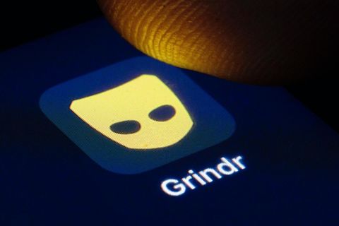 Das Symbol von Datingapp Grindr