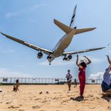 Landeanflug auf Phuket, Thailand