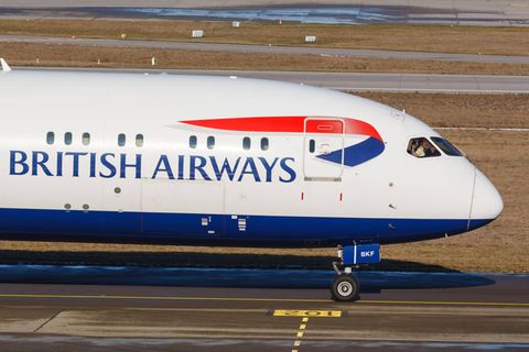 Beoing 787 von British Airways