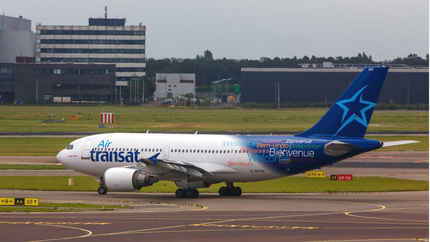 Airbus A310 von Air Transat