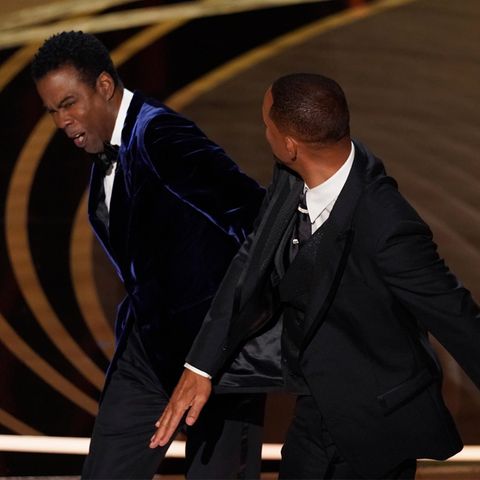 Will Smith ohrfeigt Chris Rock