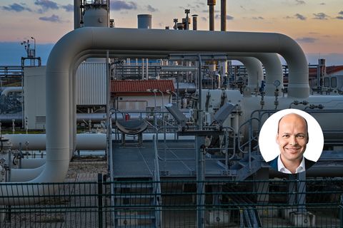 Bild einer Erdgasverdichterstation in Mallnow