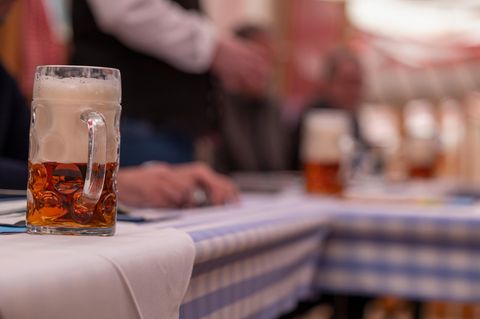 Eine Maß Bier ist in der Fastenzeit nicht angebracht