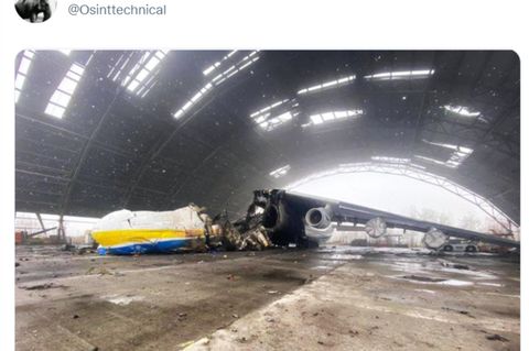 An-225 in Kiew-Hostomel