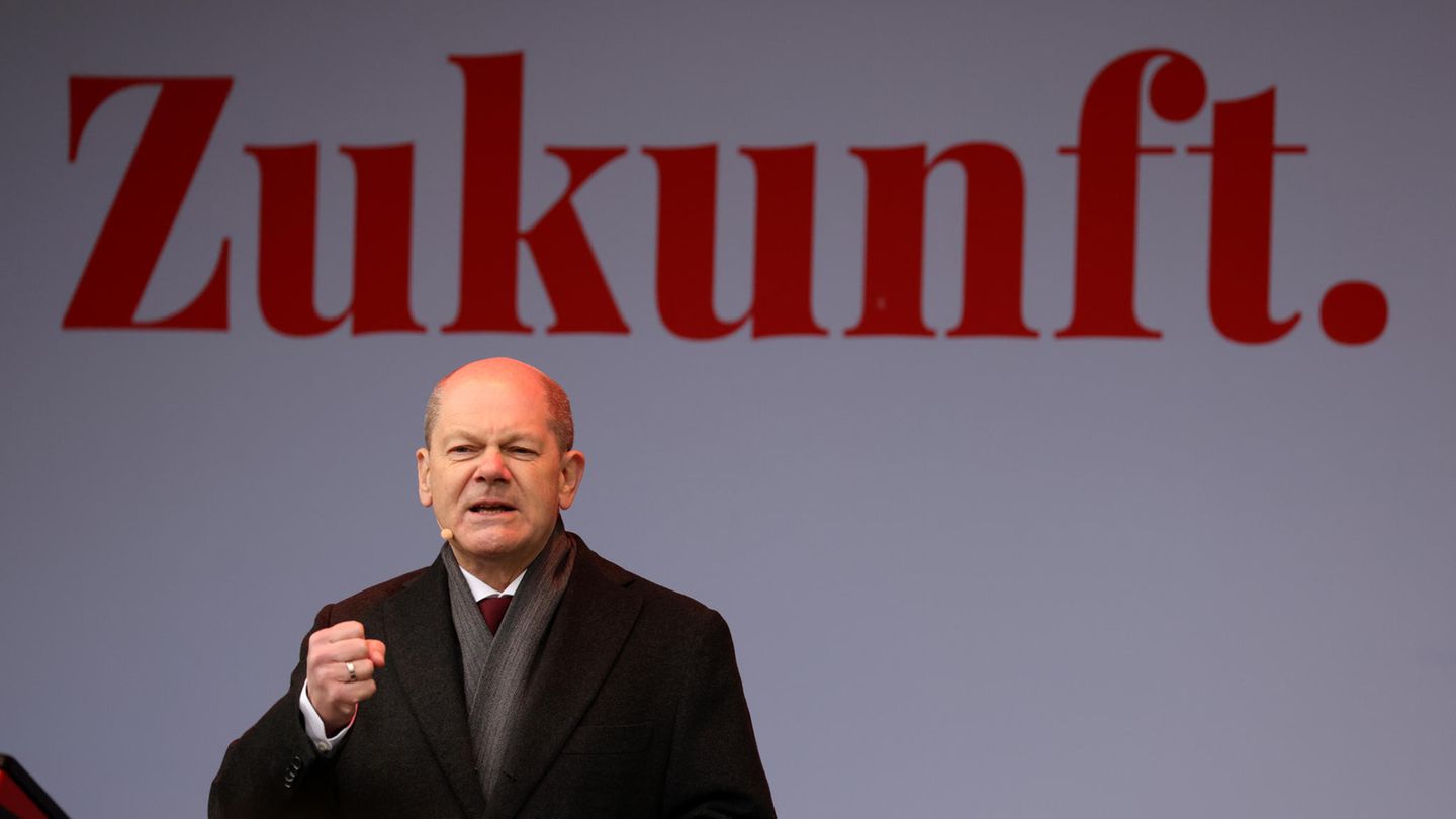 Chancellor Scholz counters troublemakers: “Just because you yell loudly doesn’t mean you’re right”