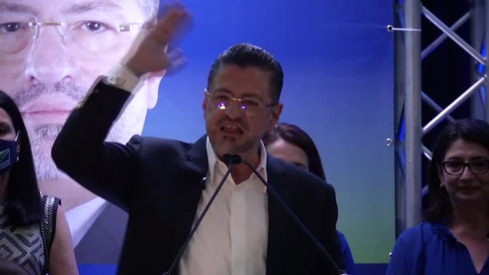 Video: Rodrigo Chaves neuer Präsident in Costa Rica Video: Rodrigo Chaves neuer Präsident in Costa Rica