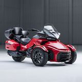 Der Can-Am Spyder ist mehr der komfortable Luxus-Cruiser