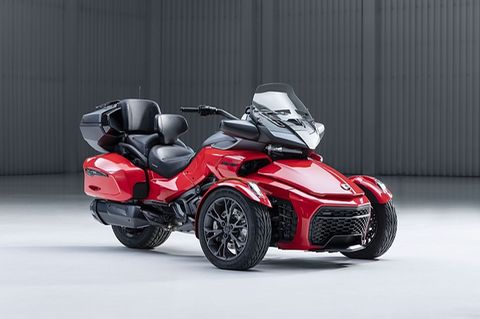 Der Can-Am Spyder ist mehr der komfortable Luxus-Cruiser