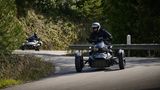 Der Dreizylindermotor im Can-Am Ryker leistet 61,1 kW / 82 PS