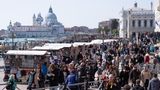 Touristen in Venedig