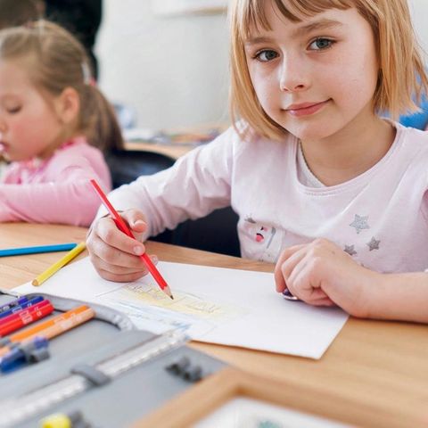 Ukrainische Schulkinder