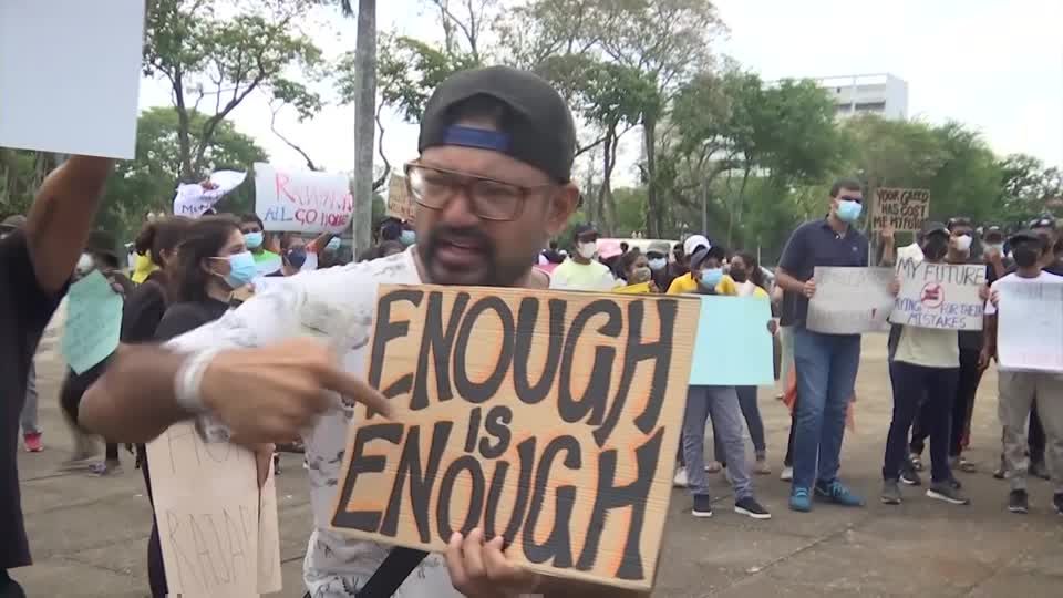 Video: Proteste in Sri Lanka dauern an Video: Proteste in Sri Lanka dauern an
