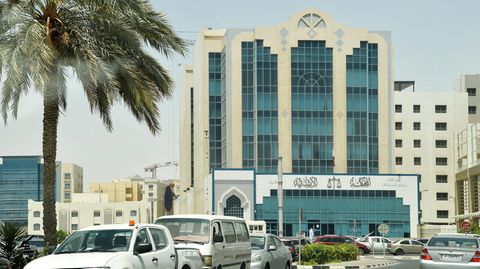 Gerichtsgebäude in Doha, Katar
