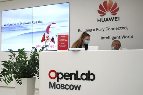 In Russland betreibt Huawei mehrere Standorte