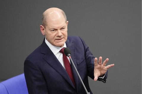 Bundeskanzler Olaf Scholz (SPD)