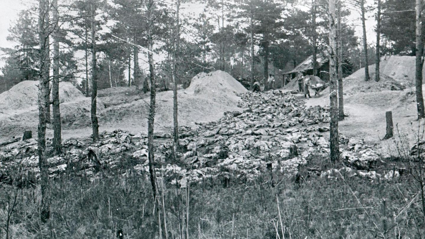Massaker - Massengrab bei Katyn, 1943