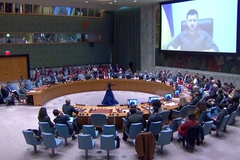 Video: Selenskyj fordert sofortigen Kriegsverbrecherprozess