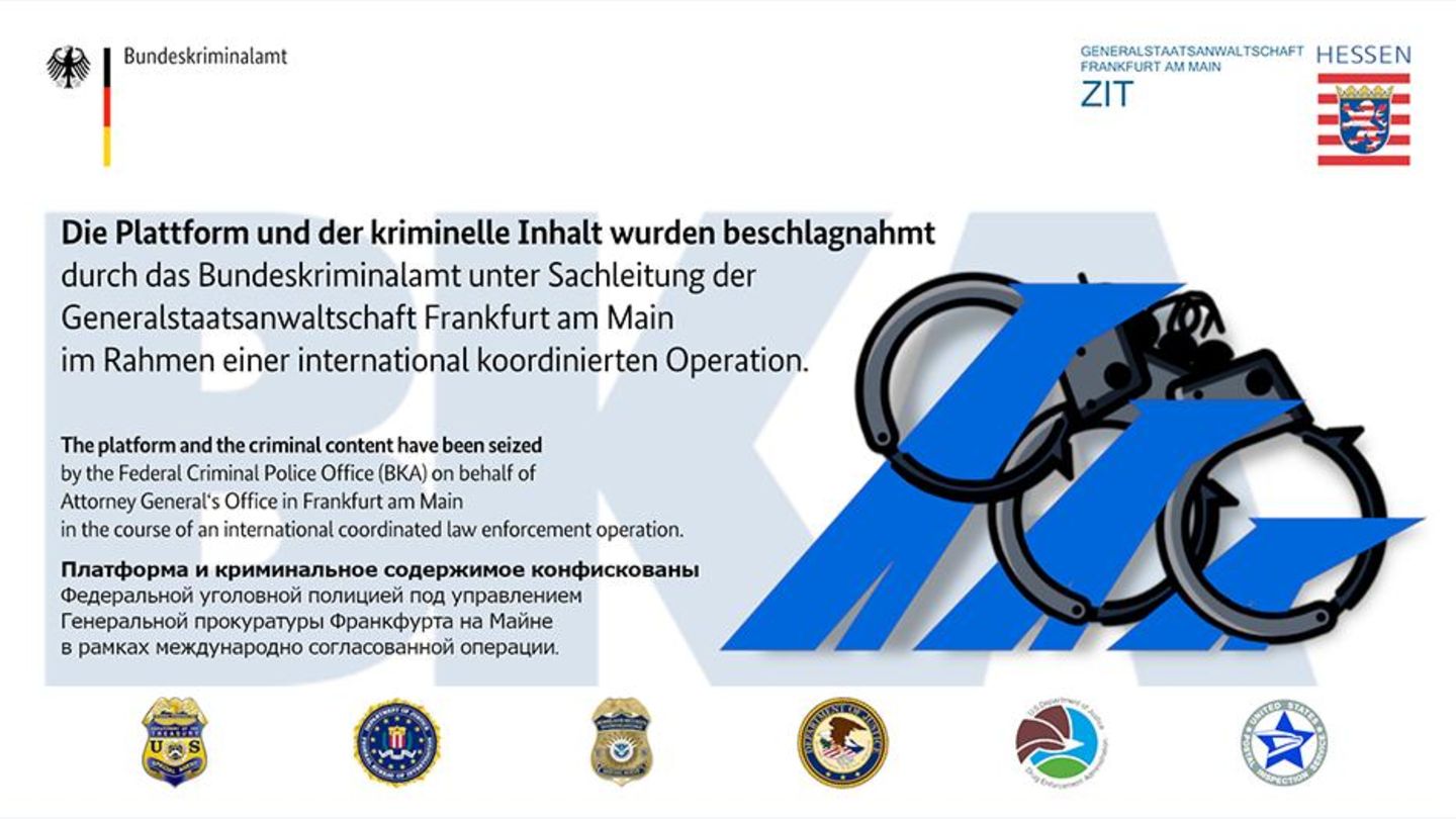 Fehlermeldung beim Aufrufen der Hydra-Market-Seite