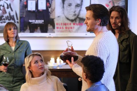 Gil Ofarim (r.) mit Alexander Klaws in "Die Passion".