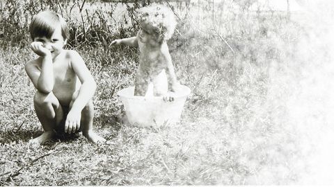 Uwe und Kerstin ca. 1970