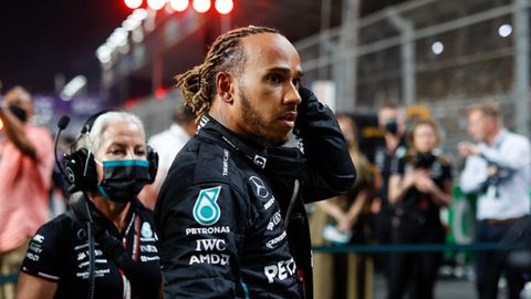 Lewis Hamilton ist im Moment nur Zaungast bei den Kämpfen um Siege und Punkte