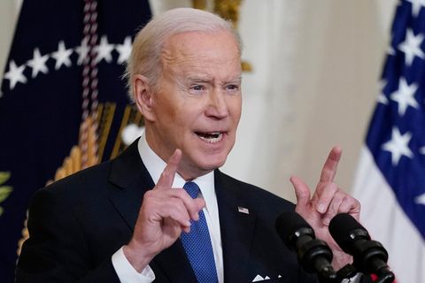 Präsident der USA Joe Biden