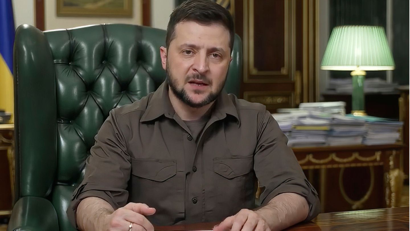 Ukraine War: Zelenskyj: Russian leadership consists of war criminals