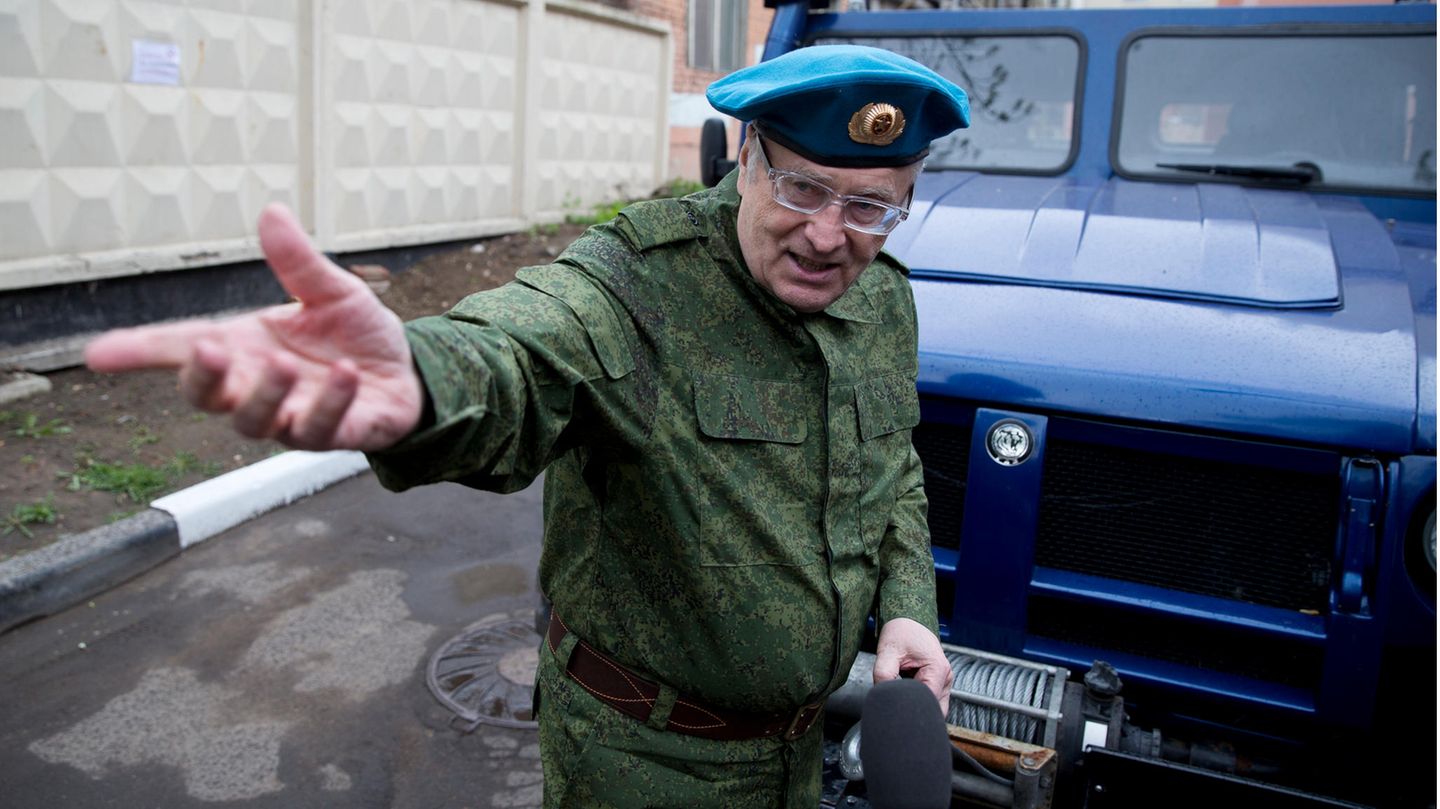 Wladimir Schirinowski in der Ukraine 2014