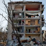 Zerstörtes Wohnhaus