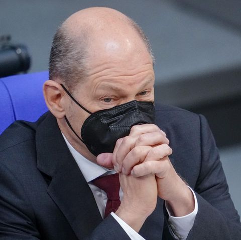 Olaf Scholz im Bundestag