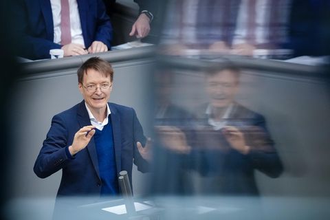 Karl Lauterbach zur Impfpflicht im Bundestag