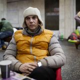 Auch Schulleiter Jewgenij Gonskij musste in der Metro Unterschlupf suchen