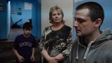 Natalja Korinskaja und Alexander Matsurow haben in einem Schutzbunker Zuflucht gesucht