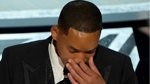 Will SMith weint bei der Oscar-Verleihung 2022