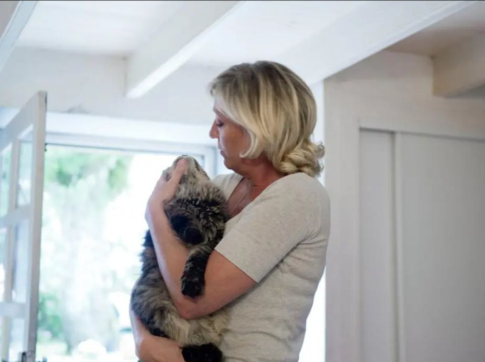 At home with Le Pen 