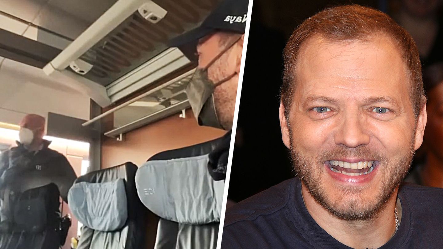 Mario Barth thrown out of the train – because of the mask requirement (with video)