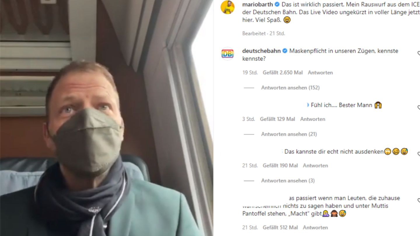 Mario Barth in der Deutschen Bahn