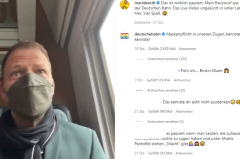Mario Barth in der Deutschen Bahn