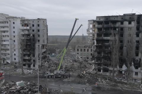 Angriffe auf Borodjanka-Siedlung – Suche nach hunderten Leichen