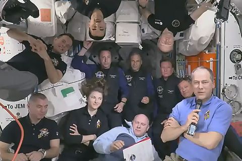 ISS crew