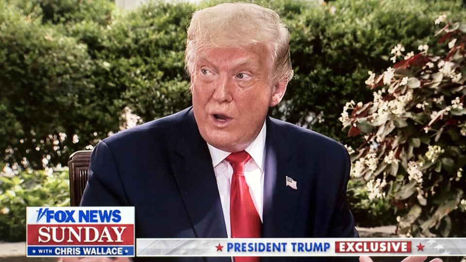 Donald Trump spricht in Interview mit Fox News