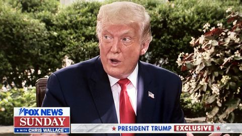 Donald Trump spricht in Interview mit Fox News