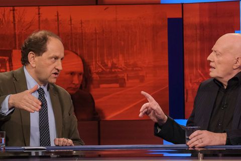 Ukraine-Krieg: FDP-Politiker Alexander Graf Lambsdorff diskutiert in der TV-Sendung "Hart aber fair" mit Ralf Fücks (Grüne)