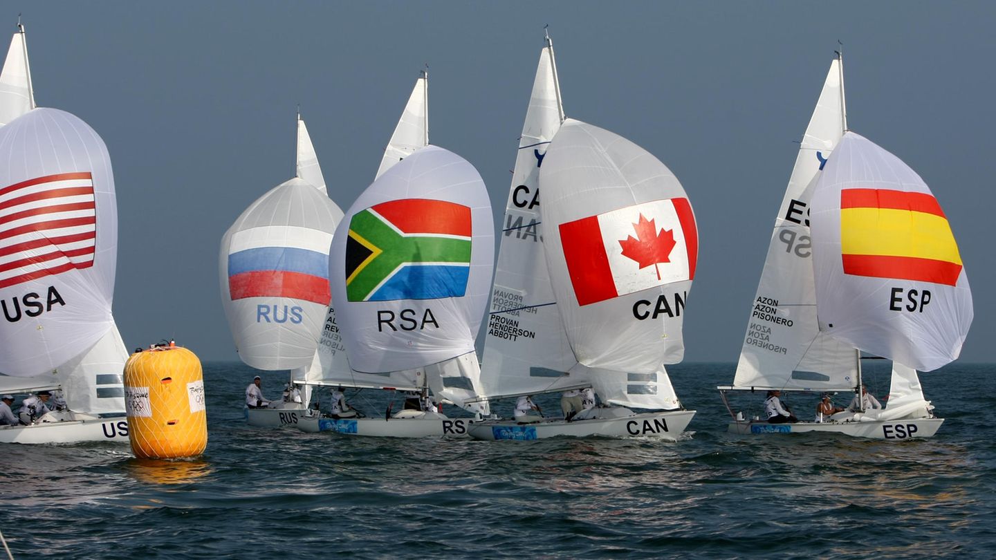 Segelboote bei den Olympischen Spielen