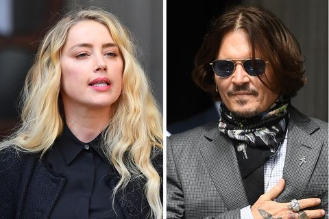 Die Hollywood-Stars Johnny Depp und Amber Heard