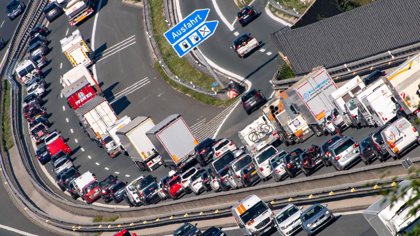 Volle Autobahn Volle Autobahn