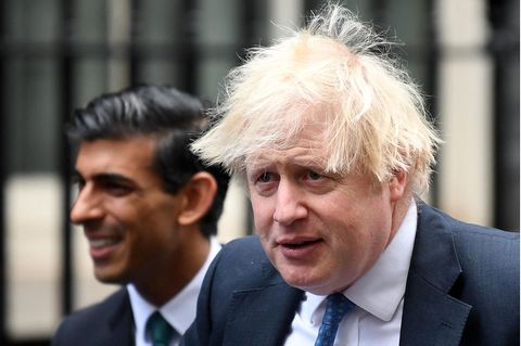 Boris Johnson und Rishi Sunak