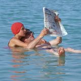 Michael Degen im Toten Meer